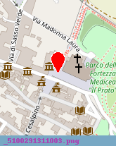 posizione della CATTEDRALE DI AREZZO