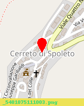 posizione della COMUNE DI CERRETO DI SPOLETO