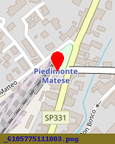 posizione della COMUNE DI PIEDIMONTE MATESE