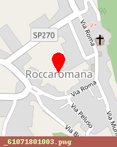 posizione della COMUNE DI ROCCAROMANA