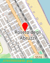 posizione della RISTORANTE TONINO DA ROSANNA