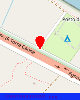 posizione della TERME DI TORRE CANNE