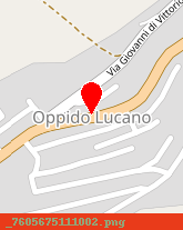 posizione della COMUNE DI OPPIDO LUCANO