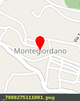 posizione della COMUNE DI MONTEGIORDANO 