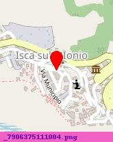 posizione della MUNICIPIO ISCA SULLO IONIO