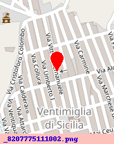 posizione della COMUNE DI VENTIMIGLIA DI SICILIA