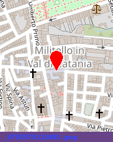 posizione della COMUNE DI MILITELLO IN VAL DI CATANIA