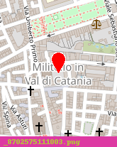 posizione della COMUNE DI MILITELLO IN VAL DI CATANIA