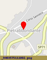 posizione della MUNICIPIO DI PIETRABBONDANTE